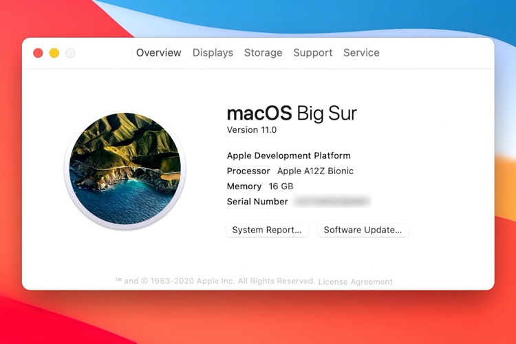 苹果透露macOS Big Sur是该操作系统的正式版本11。 苹果透露macOS Big Sur是该操作系统的正式版本11。
