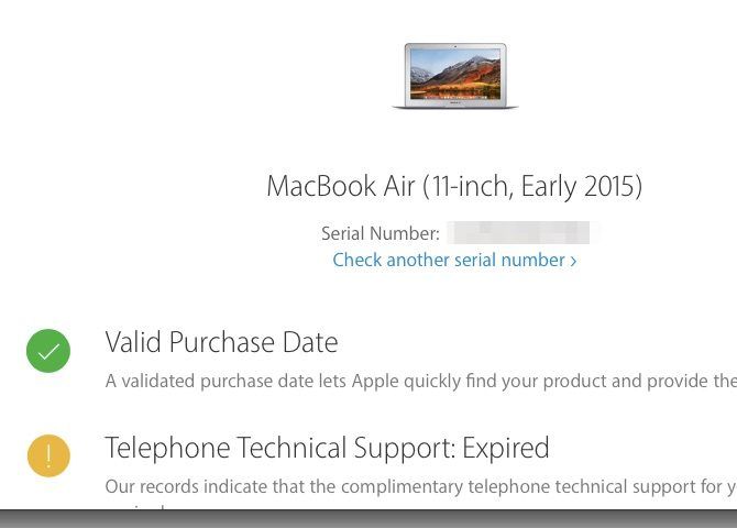 Mac设备保修状态 Mac设备保修状态