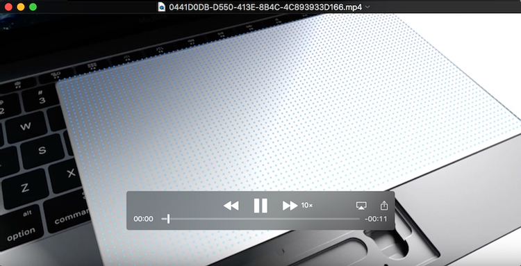 QuickTime中的动态快进和快退速度 QuickTime中的动态快进和快退速度