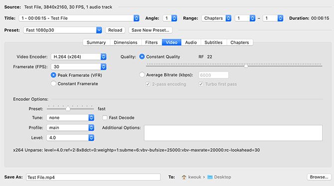 使用HandBrake转换视频格式 使用HandBrake转换视频格式