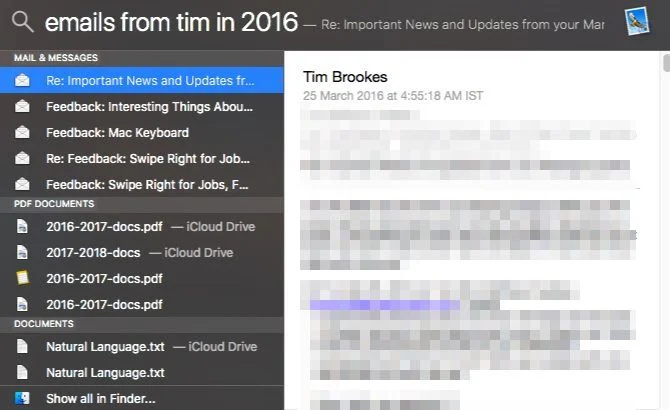 Mac Spotlight 搜索 Mac Spotlight 搜索