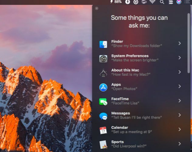siri mac的建议 siri mac的建议