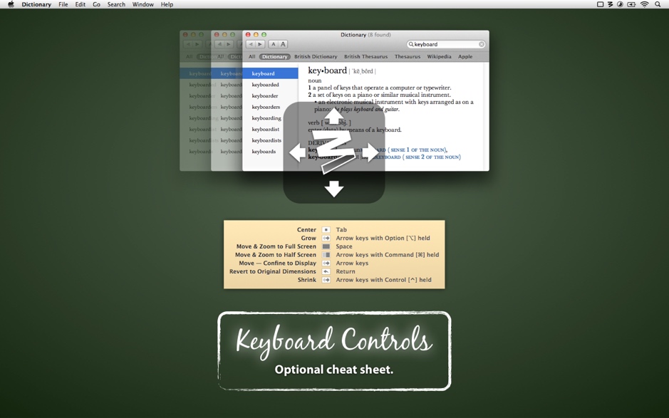 适用于Mac的moom多功能窗口管理器 适用于Mac的moom多功能窗口管理器