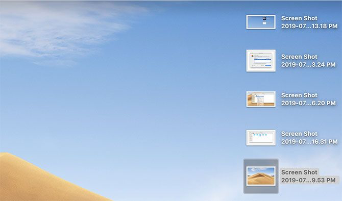 Mac桌面上的屏幕截图 Mac桌面上的屏幕截图