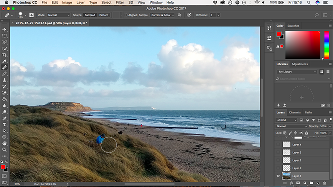 Photoshop修复刷删除 Photoshop修复刷删除