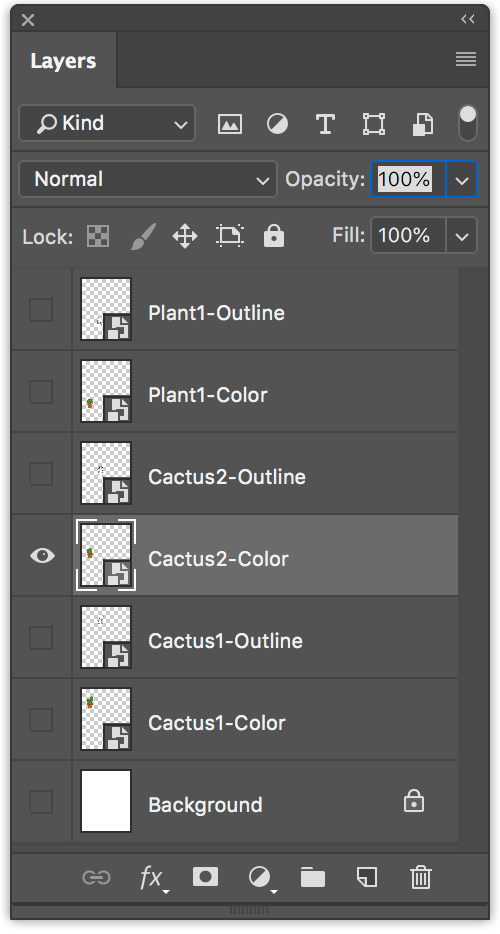 在Photoshop中切换一层 在Photoshop中切换一层