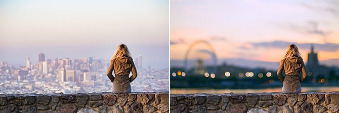 前后在Photoshop中更改照片的背景