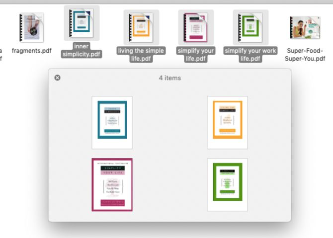 索引表,用于多个项目预览,在Mac上快速浏览 索引表,用于多个项目预览,在Mac上快速浏览