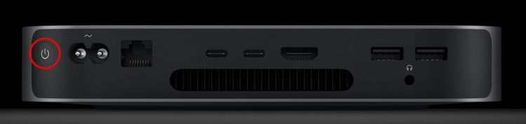 Mac mini电源按钮 Mac mini电源按钮