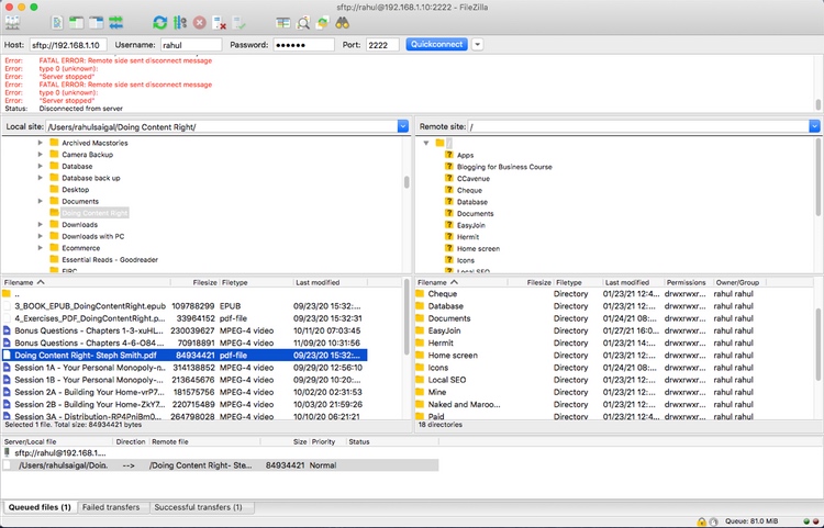 filezilla应用程序传输文件 filezilla应用程序传输文件