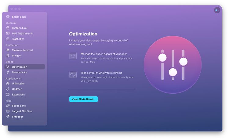 优化屏幕CleanMyMac X