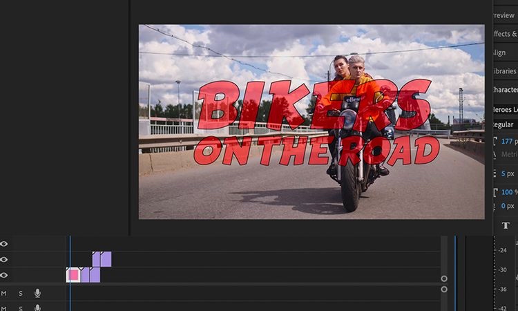 在After Effects进行修改 在After Effects进行修改