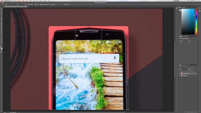 在Photoshop中裁剪图像 在Photoshop中裁剪图像