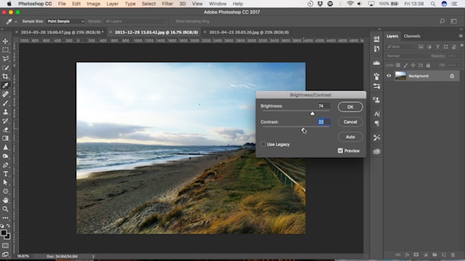 Photoshop 亮度对比 Photoshop 亮度对比