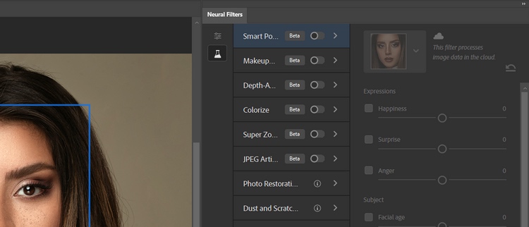 选择测试版滤镜 选择测试版滤镜