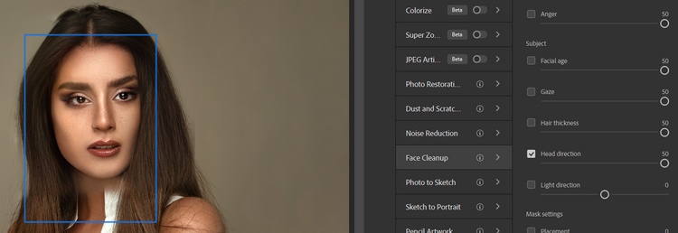 头部方向 +50 头部方向 +50