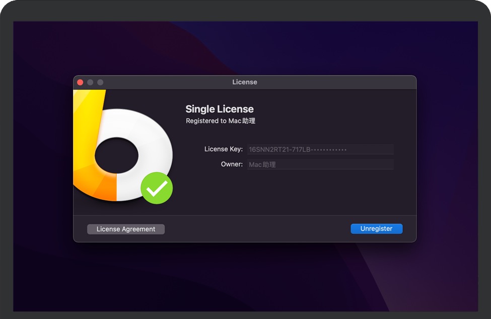 LaunchBa激活完成
