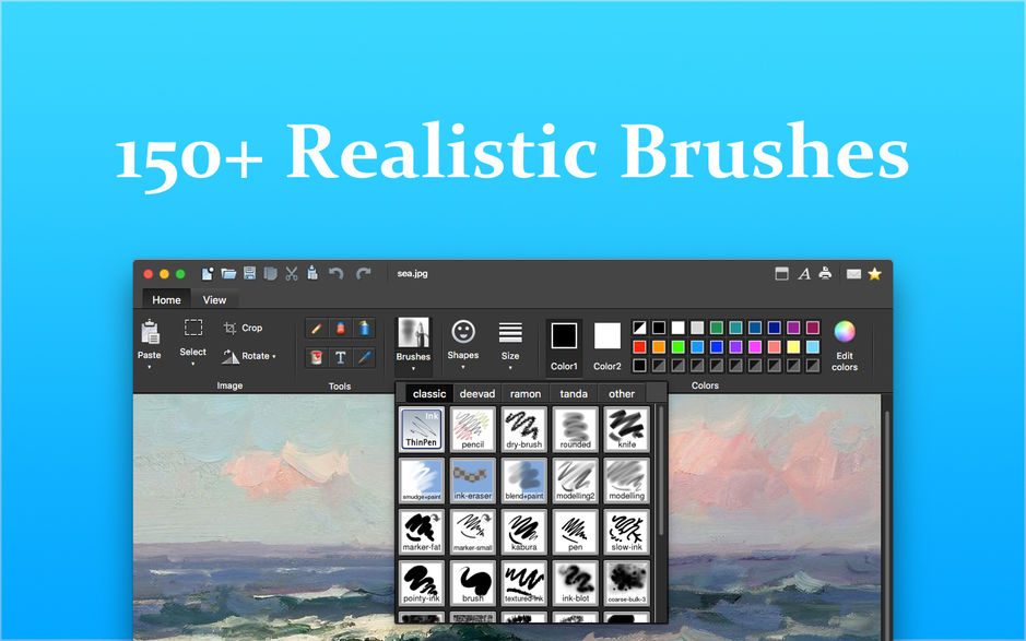 Paint X for Mac v4.5.3 经典的绘图软件 破解版下载