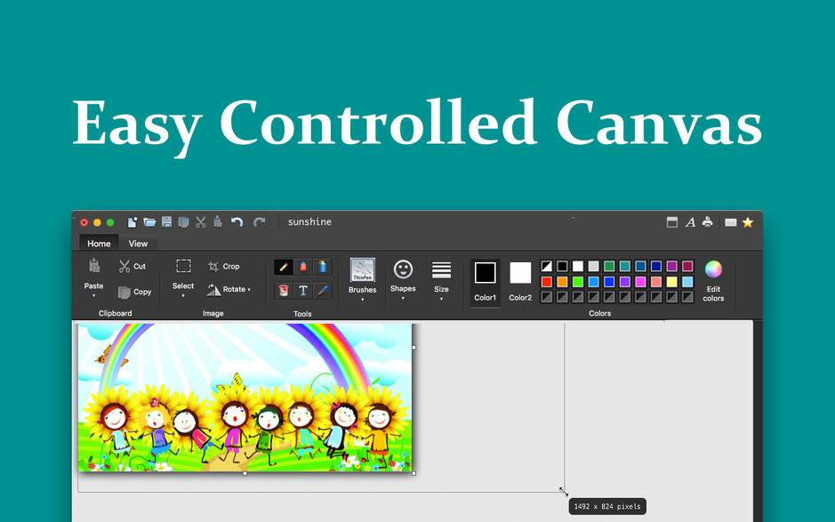 Paint X for Mac v4.5.3 经典的绘图软件 破解版下载