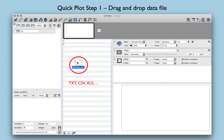 DataGraph for Mac 4.3 图形图表表格制作软件 破解版下载