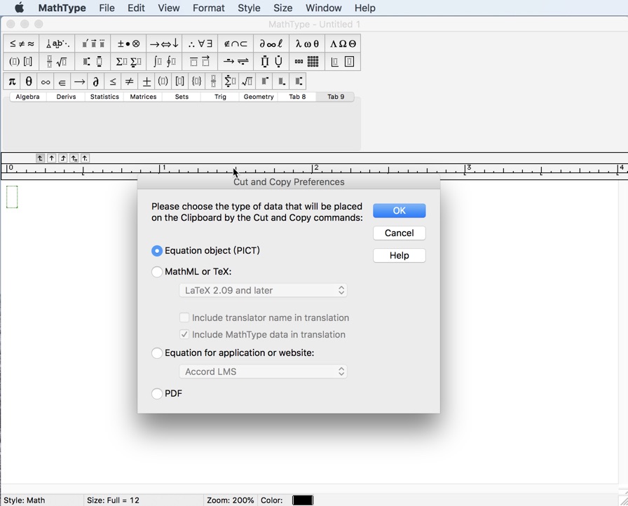 MathType Mac版 7.4.4 破解版下载 强大的数学公式编辑器