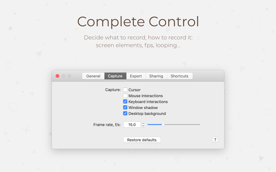 Gifox Mac v2.0.2.02 将屏幕记录为动画GIF 破解版下载