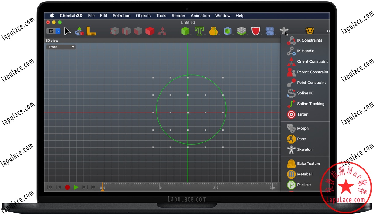 Cheetah3D for Mac v7.4.2 3D建模，渲染和动画软件 破解版下载
