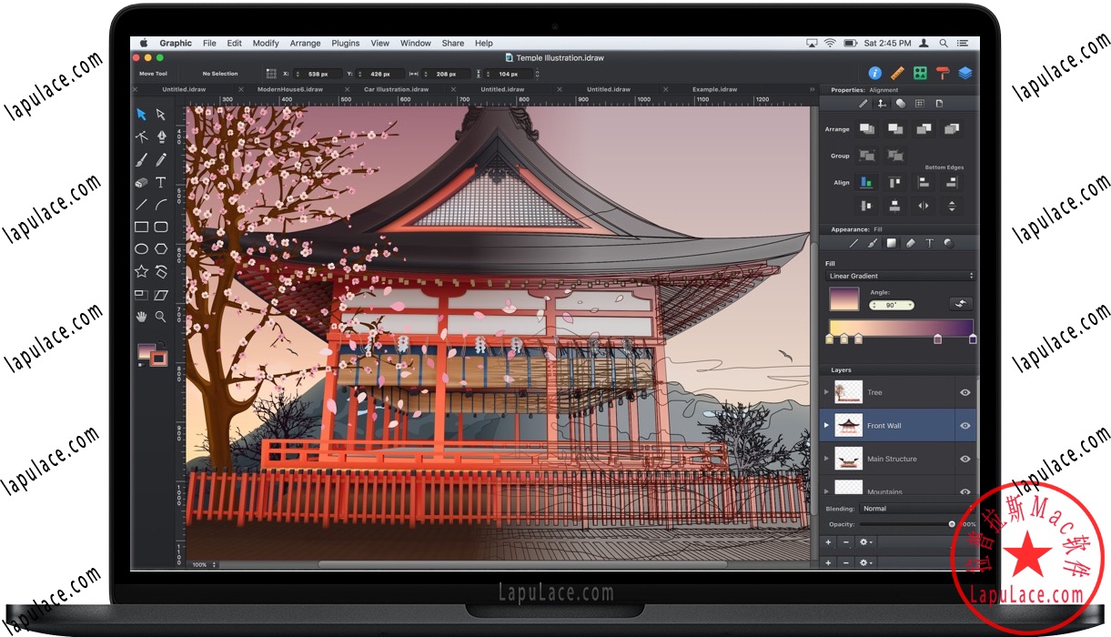 Autodesk Graphic for Mac v3.1 矢量绘图软件 中文破解版下载
