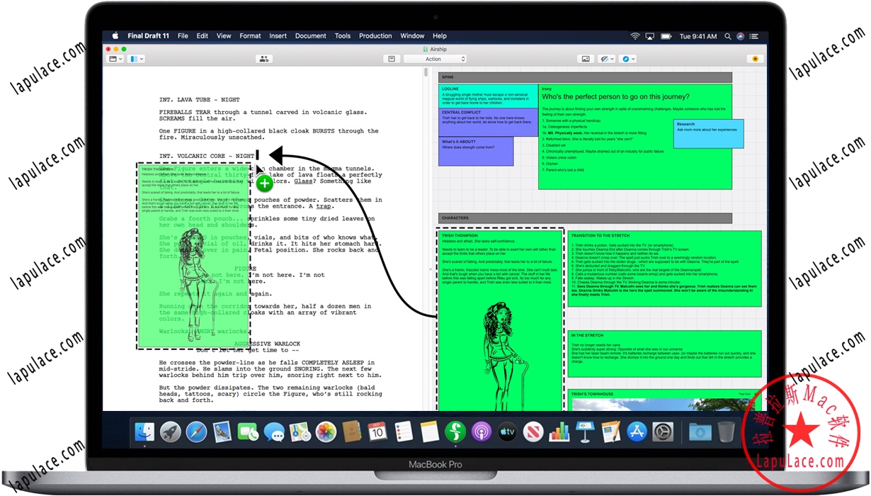 Final Draft 11 for Mac 剧本写作软件 破解版下载