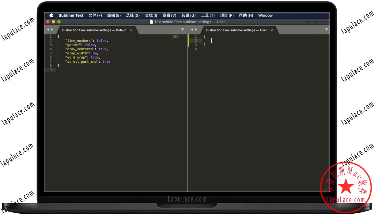 Mac Sublime Text 苹果电脑代码编辑器 中文汉化破解版下载