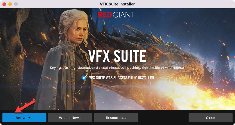 点击左下角的“Activate...” 点击左下角的“Activate...”