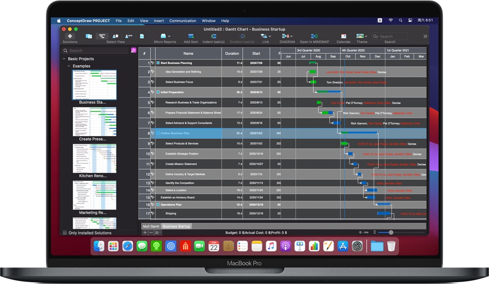 Mac ConceptDraw Office 7.0.0.1 流程图思维导图软件 破解版下载