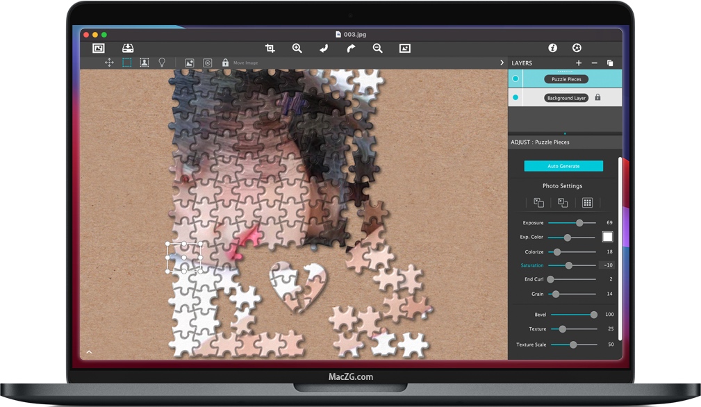 PuzziPix Pro for Mac 将任何图像转换成拼图 破解版下载