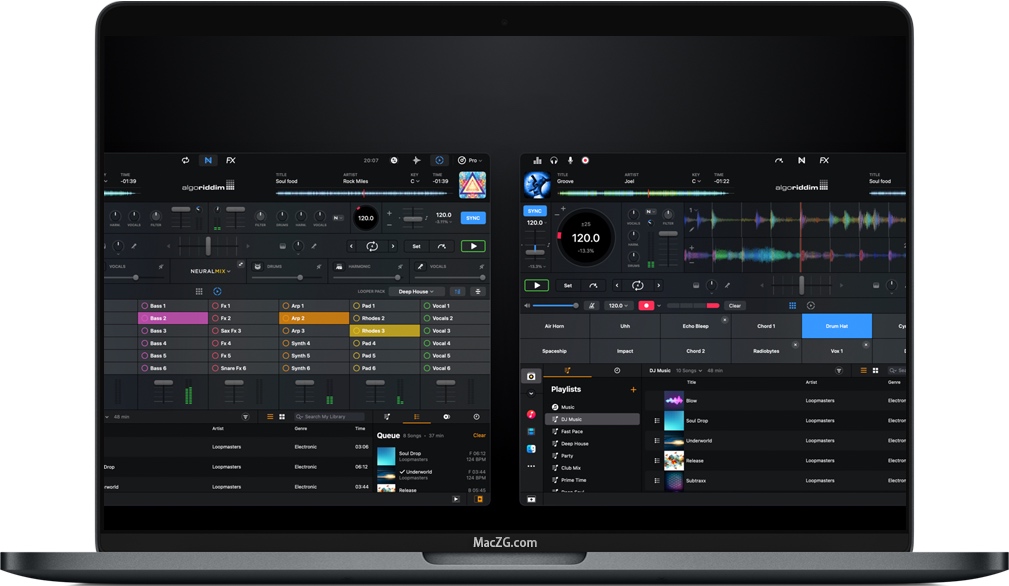 djay Pro AI for macOS 苹果电脑智能DJ打碟软件 破解版下载
