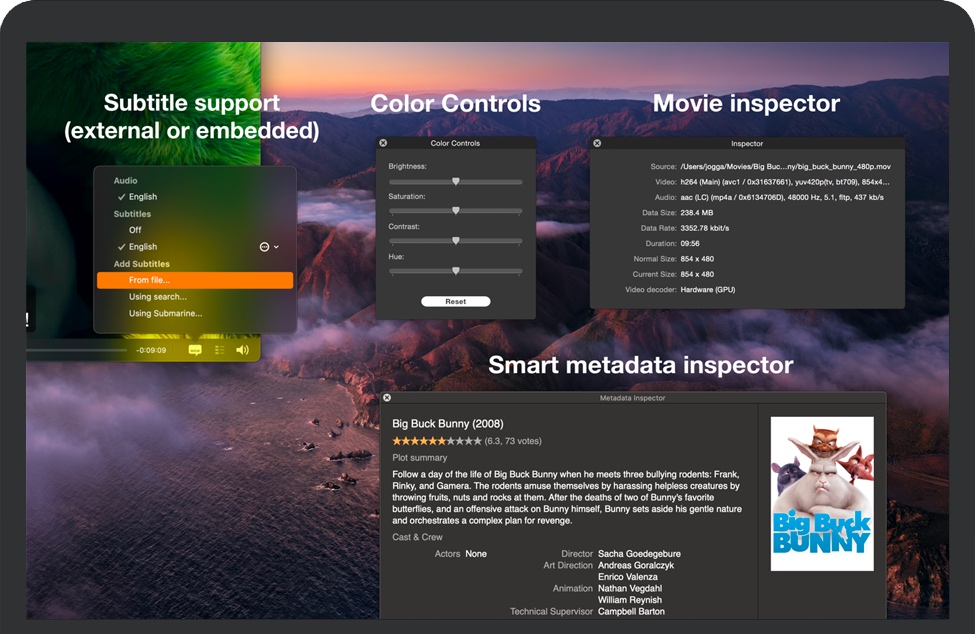 Playr for Mac 苹果电脑极简视频播放器 中文破解版免费下载