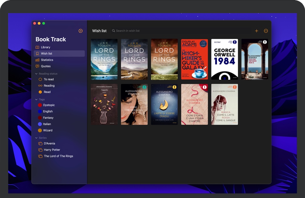 Book Track for Mac 苹果电脑书籍在线数据库 破解版免费下载