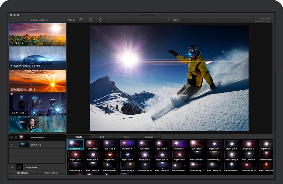 LensFlare Studio for Mac 苹果镜头光晕光学效果 破解版下载