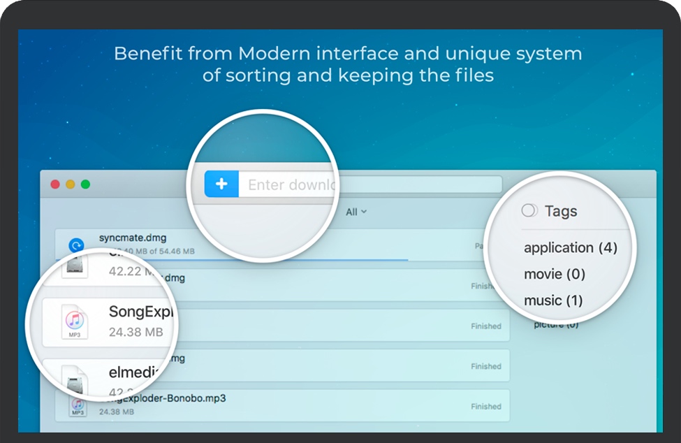 Folx GO+ for Mac 苹果电脑下载管理器和BitTorrent客户端