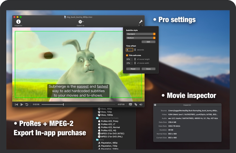 Submerge 3 for Mac 苹果快速字幕制作软件 中文破解版下载
