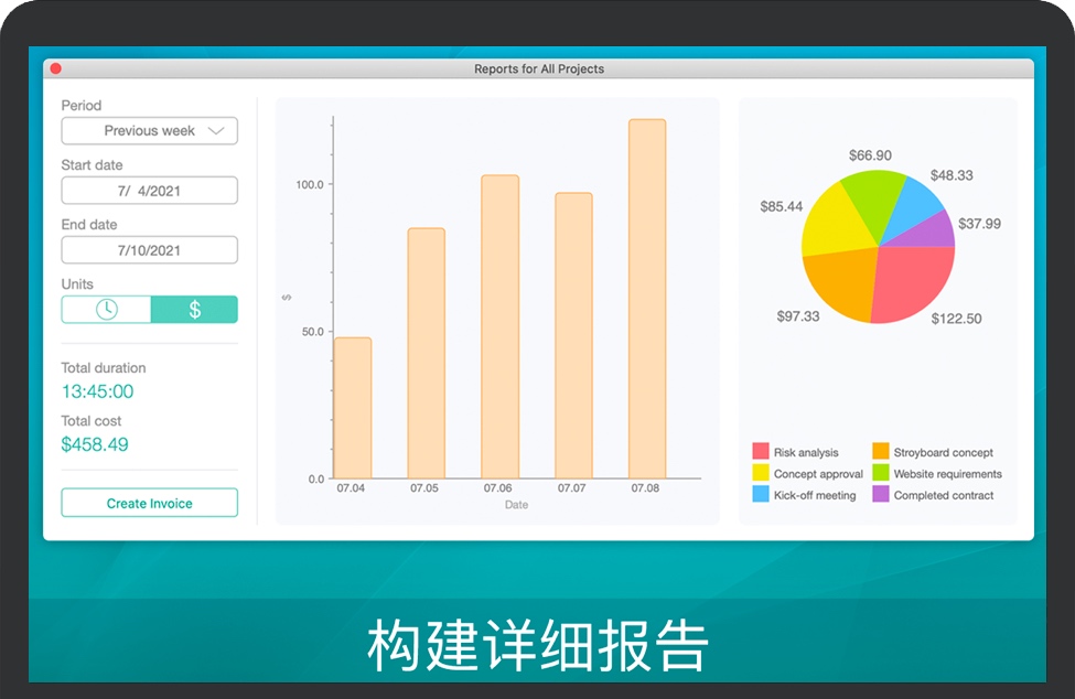 Chrono Plus for Mac 任务管理/时间跟踪工具 破解版免费下载