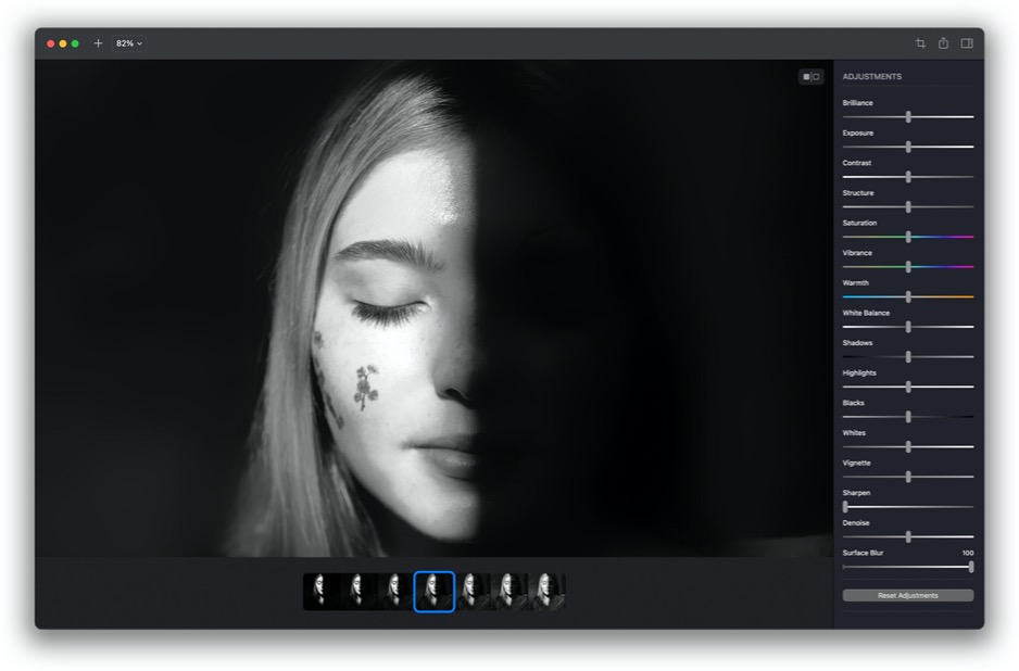 Brightly Pro 自动为您的照片补光 Brightly Pro 自动为您的照片补光