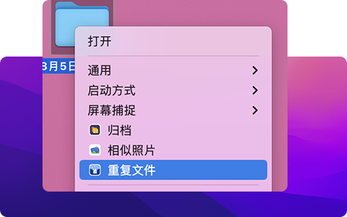 mac查找清理重复文件